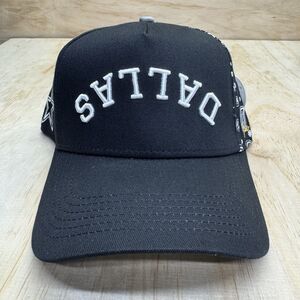 NEW Dallas Cowboys x TRUE BRVND Brand Black Paisley Adjustable Snapback Hat Cap